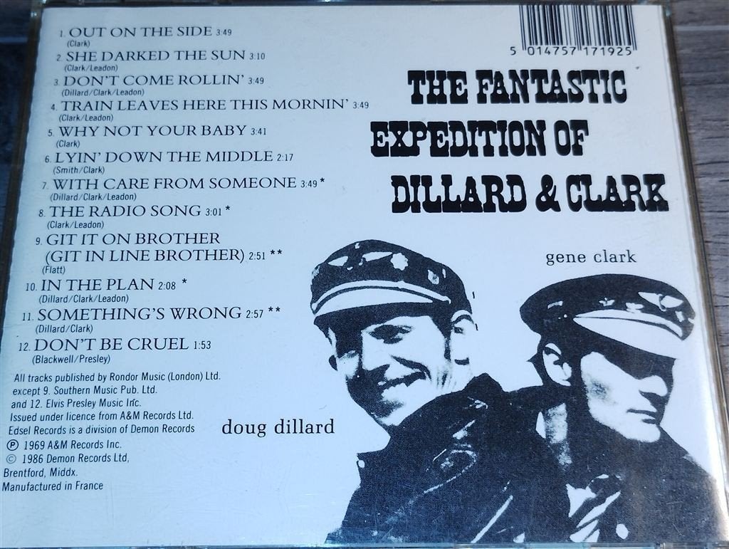 Dillard & Clark ‎- The Fantastic Expedition Of Dillard & Cla, Ophalen of Verzenden, Zo goed als nieuw, Poprock