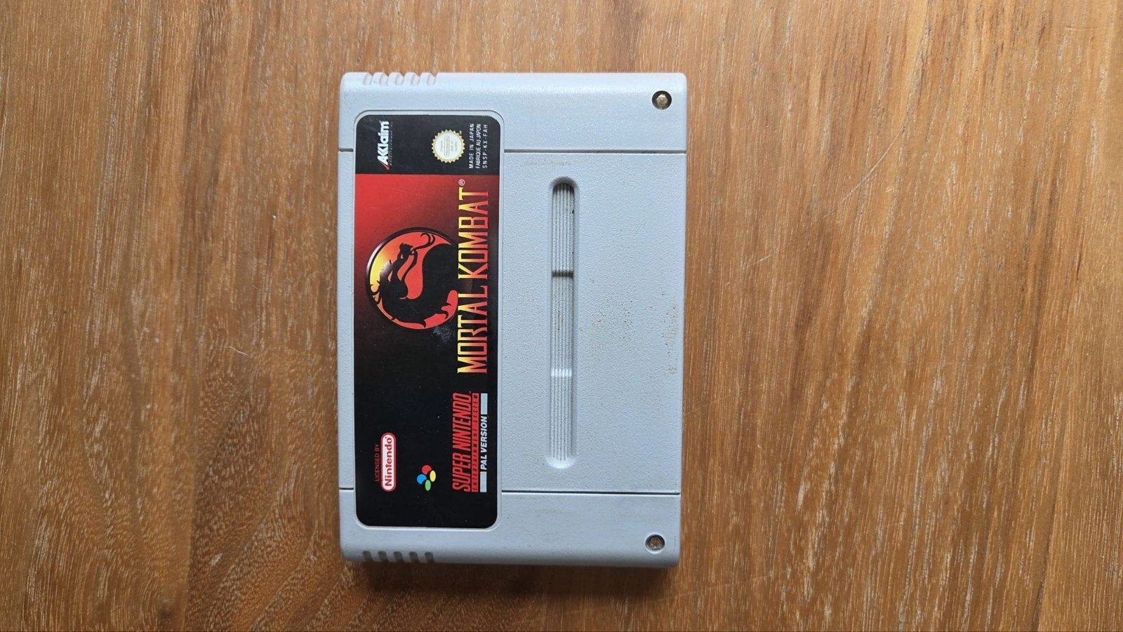 Mortal Kombat SNES - game only, Gebruikt, Vechten, 2 spelers, Eén computer
