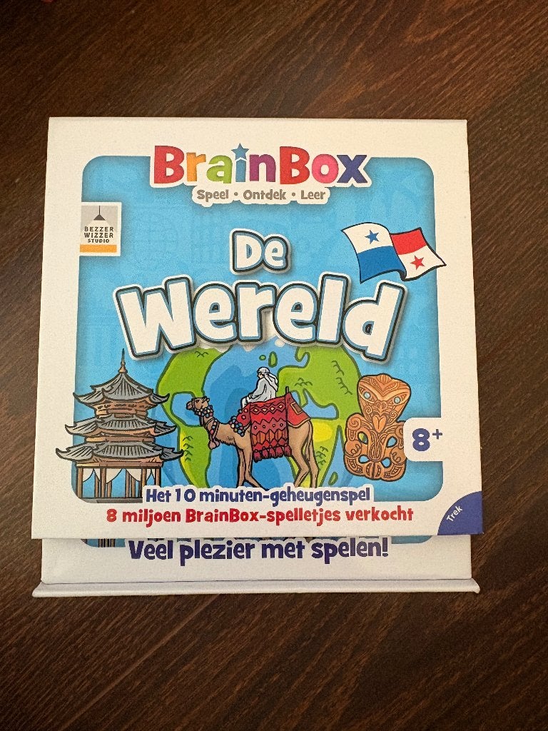 Brainbox de wereld bordspel, Ophalen of Verzenden, Nieuw, Bezzerwizzer