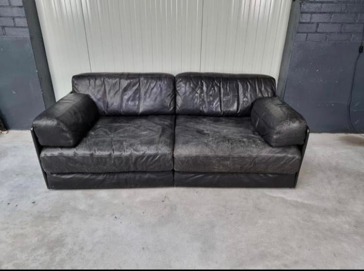 De Sede DS 76 bank - zwart
