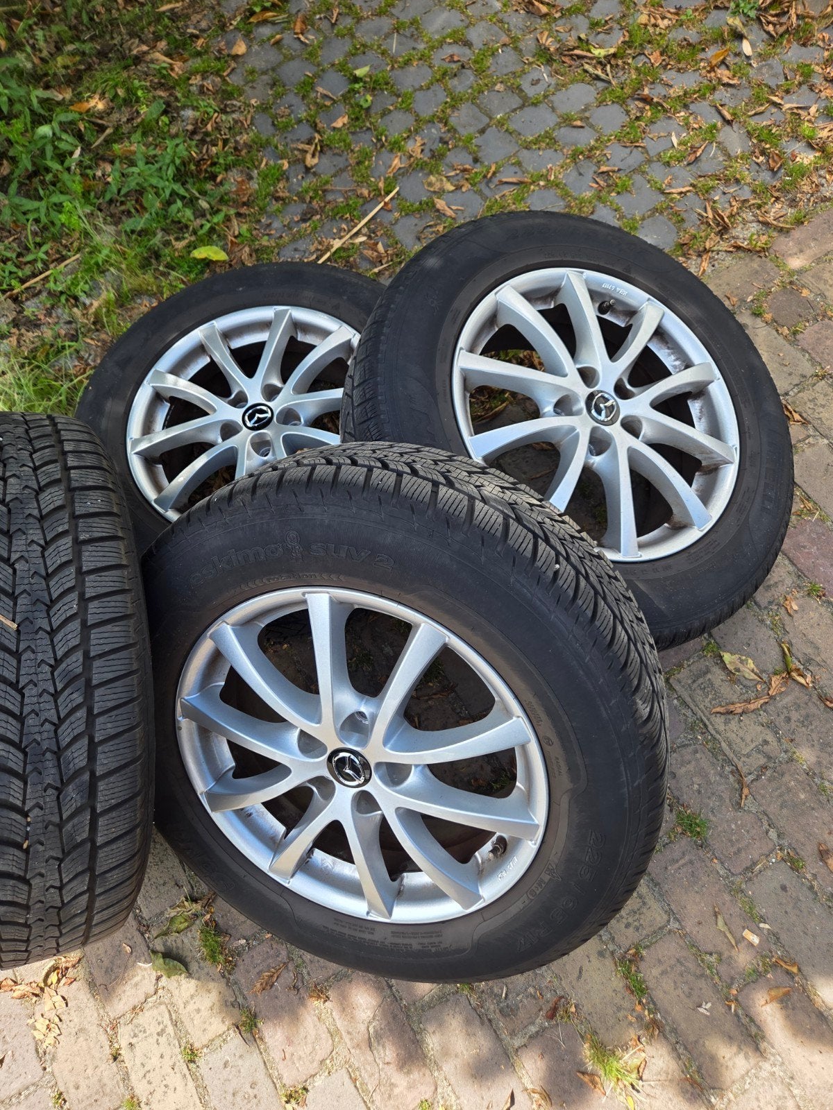 Winterbanden met lichtmetalen velgen voor Mazda CX5 17 inch, Ophalen