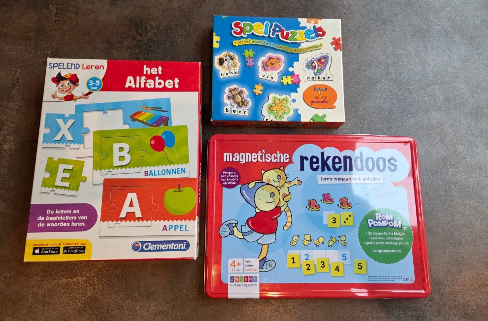 Educatief speelgoed: Rekendoos, Alfabet & Spelpuzzels, Kinderen en Baby's, Ophalen of Verzenden, Gebruikt, Puzzelen