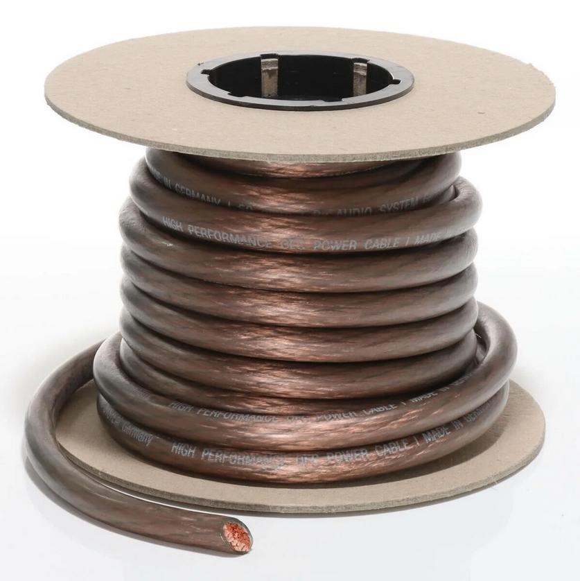 Audio System Z-PC50R OFC 50mm2 Voedingkabel, Auto diversen, Info@optimount.nl, Nieuw, Ophalen of Verzenden, Anholtseweg 48A 7091 HB DINXPERLO