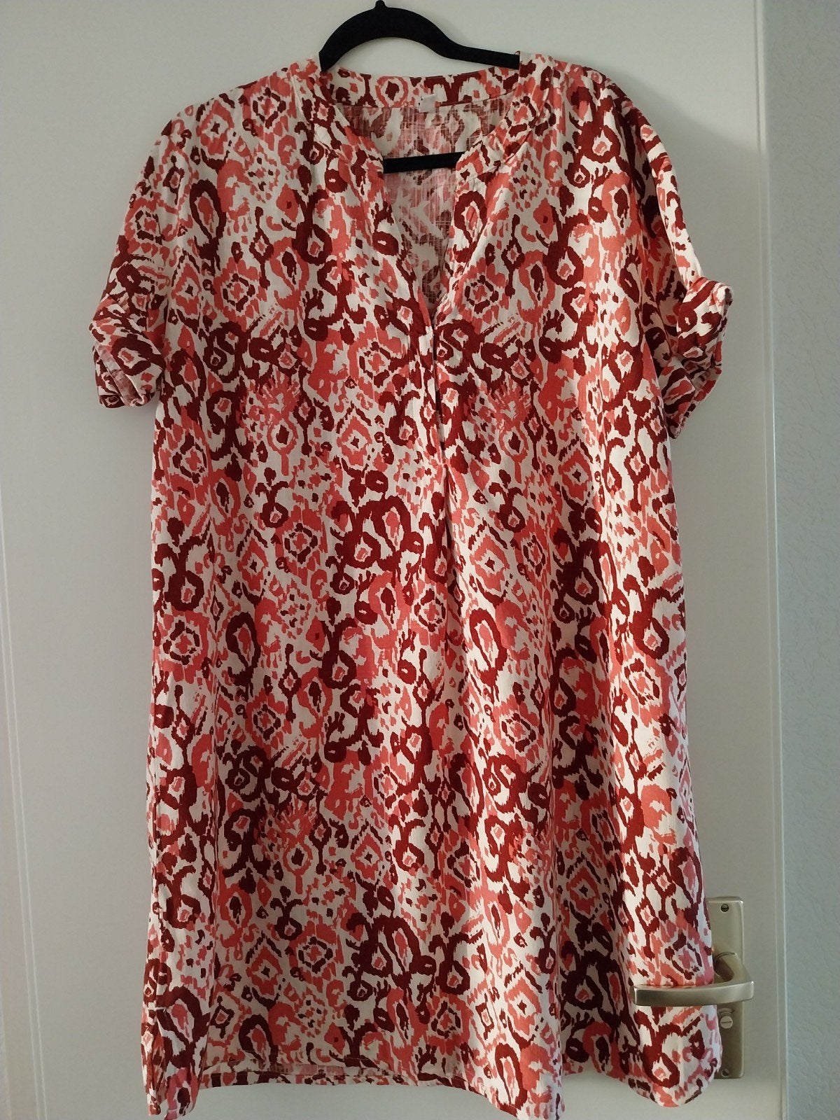 Leuk zgan zomerjurk  maat 42, Kleding | Dames, Jurken, Ophalen of Verzenden, Zo goed als nieuw, Maat 42/44 (L), Onder de knie