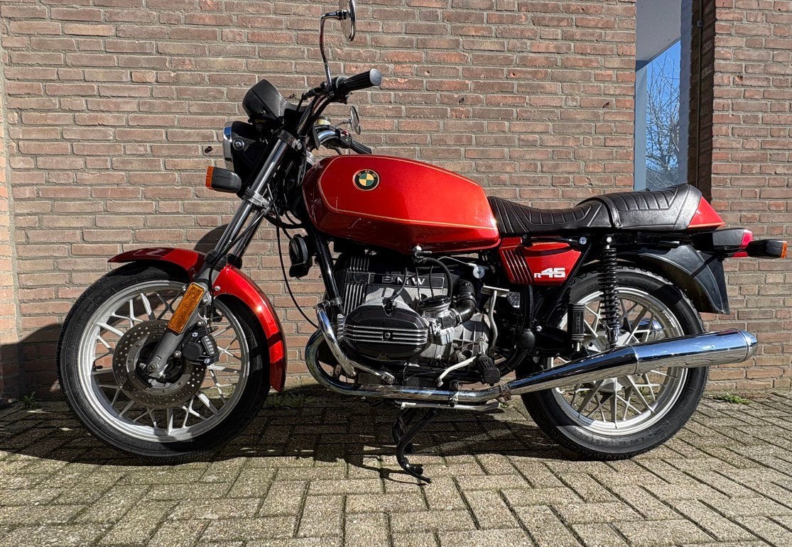 BMW R45 oldtimer als nieuw, Motoren, Motoren | Oldtimers, 2 cilinders, Occasion, Toermotor, Minimaal motorrijbewijs A2