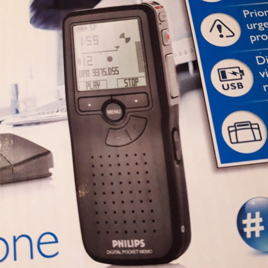 Philips dicteersysteem / pocketmemo / voicerecorder (Nieuw), Verzenden, Overige typen