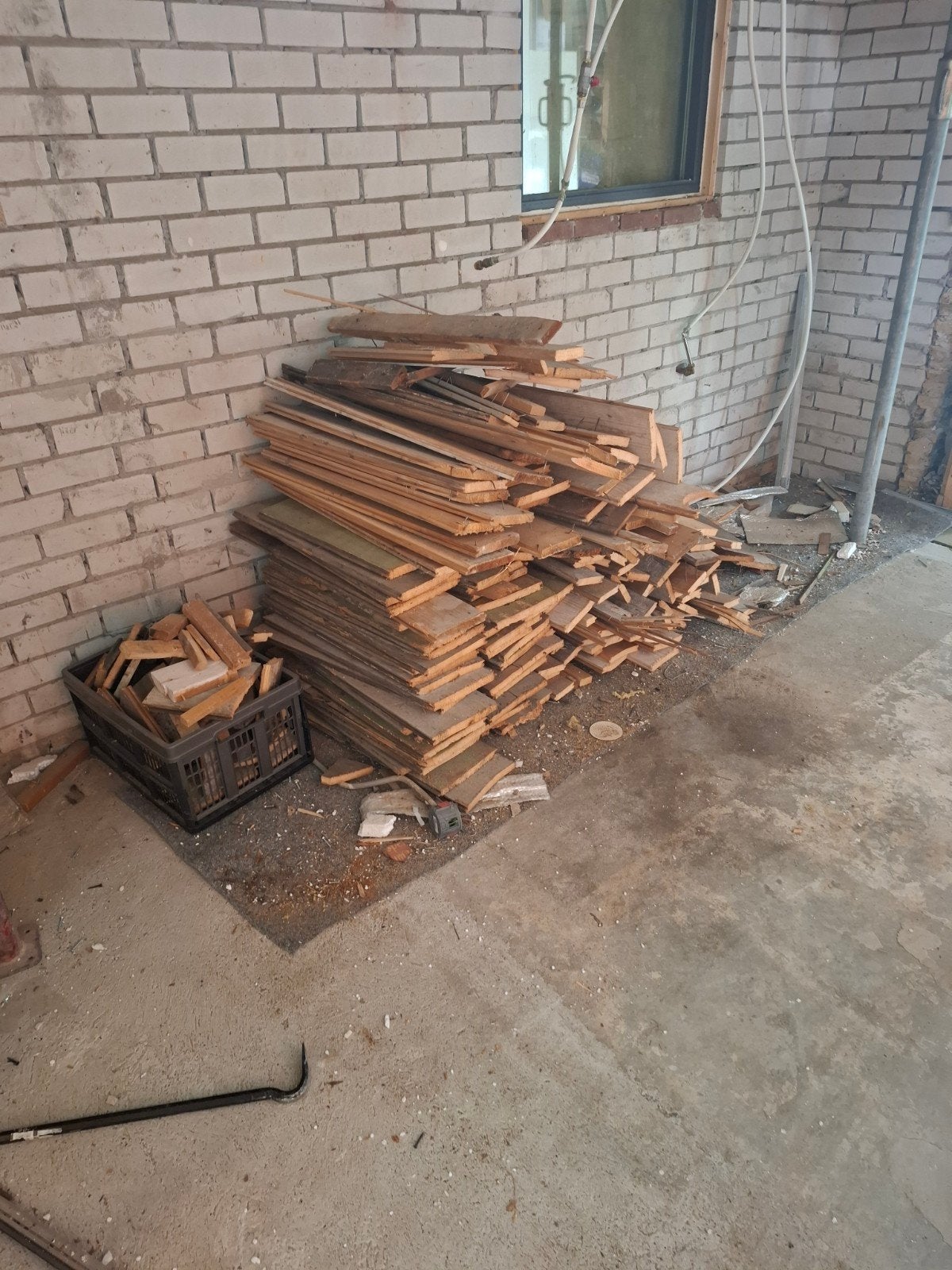brandhout, Minder dan 3 m³, Ophalen