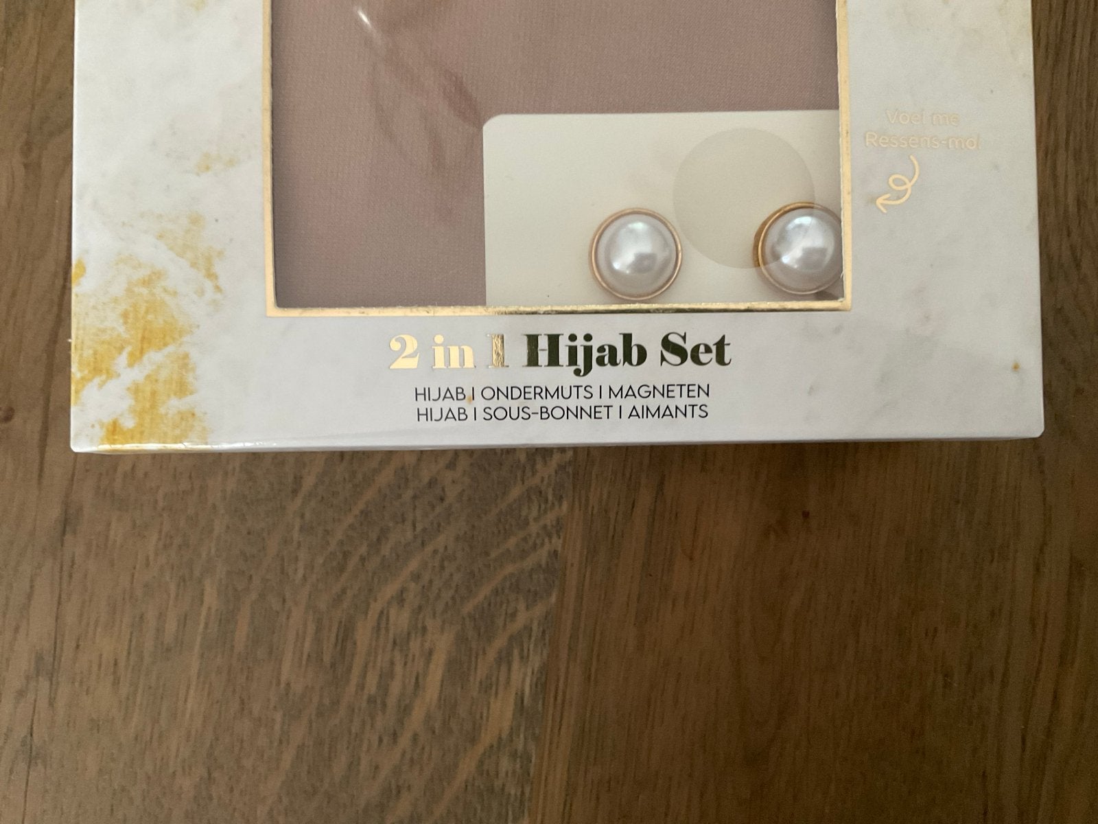My Haircandy x Ruba Zai 2-in-1 Hijab Set, Ophalen of Verzenden, Nieuw, One size fits all, Hoed