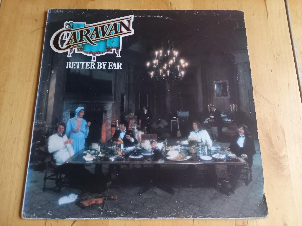 lp album Caravan - Better By Far, Cd's en Dvd's, Vinyl | Rock, Progressive, Gebruikt, Originele persing, Ophalen of Verzenden