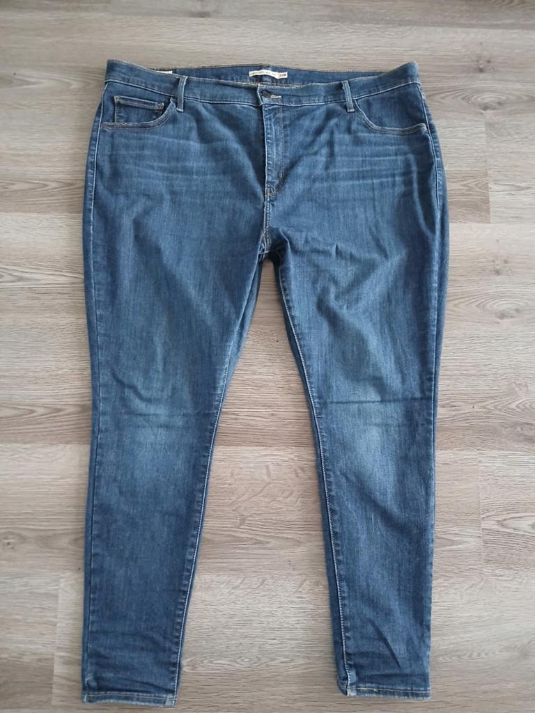 Levi's 720 High Rise Super Skinny Jeans W24, Ophalen, Blauw, W27 (confectie 34) of kleiner, Gedragen
