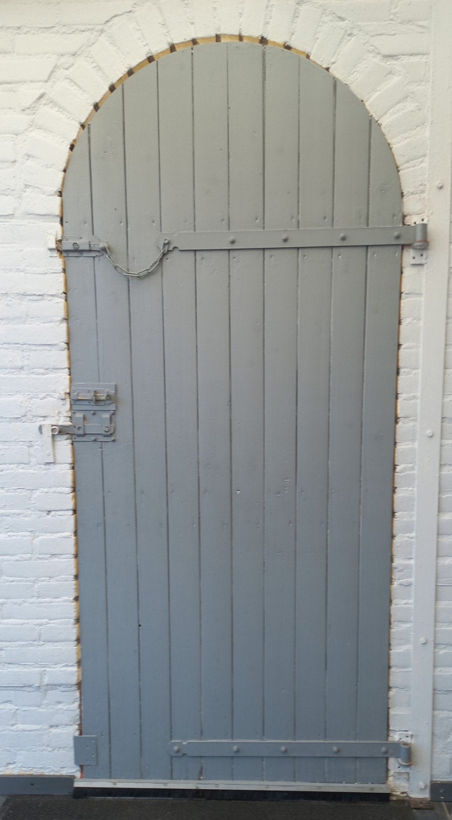 poort/ deur, Tuin en Terras, Tuinpoorten, Ophalen, Gebruikt, 150 tot 200 cm, Hout