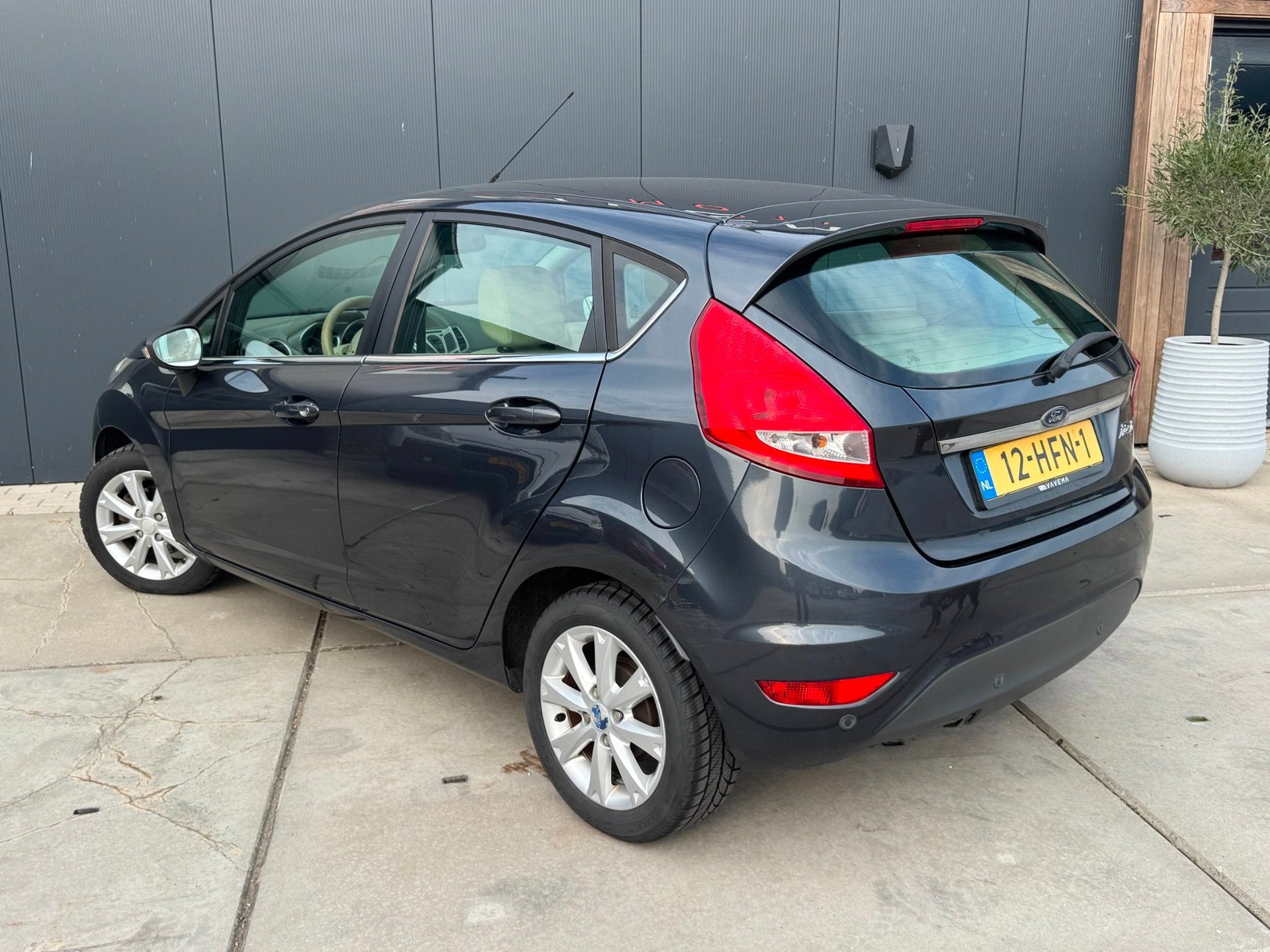 Ford Fiesta 1.25 Ghia 2008 Airco 5 Deurs Cruise control, Auto's, Voorwielaandrijving, 1242 cc, 82 pk, Origineel Nederlands