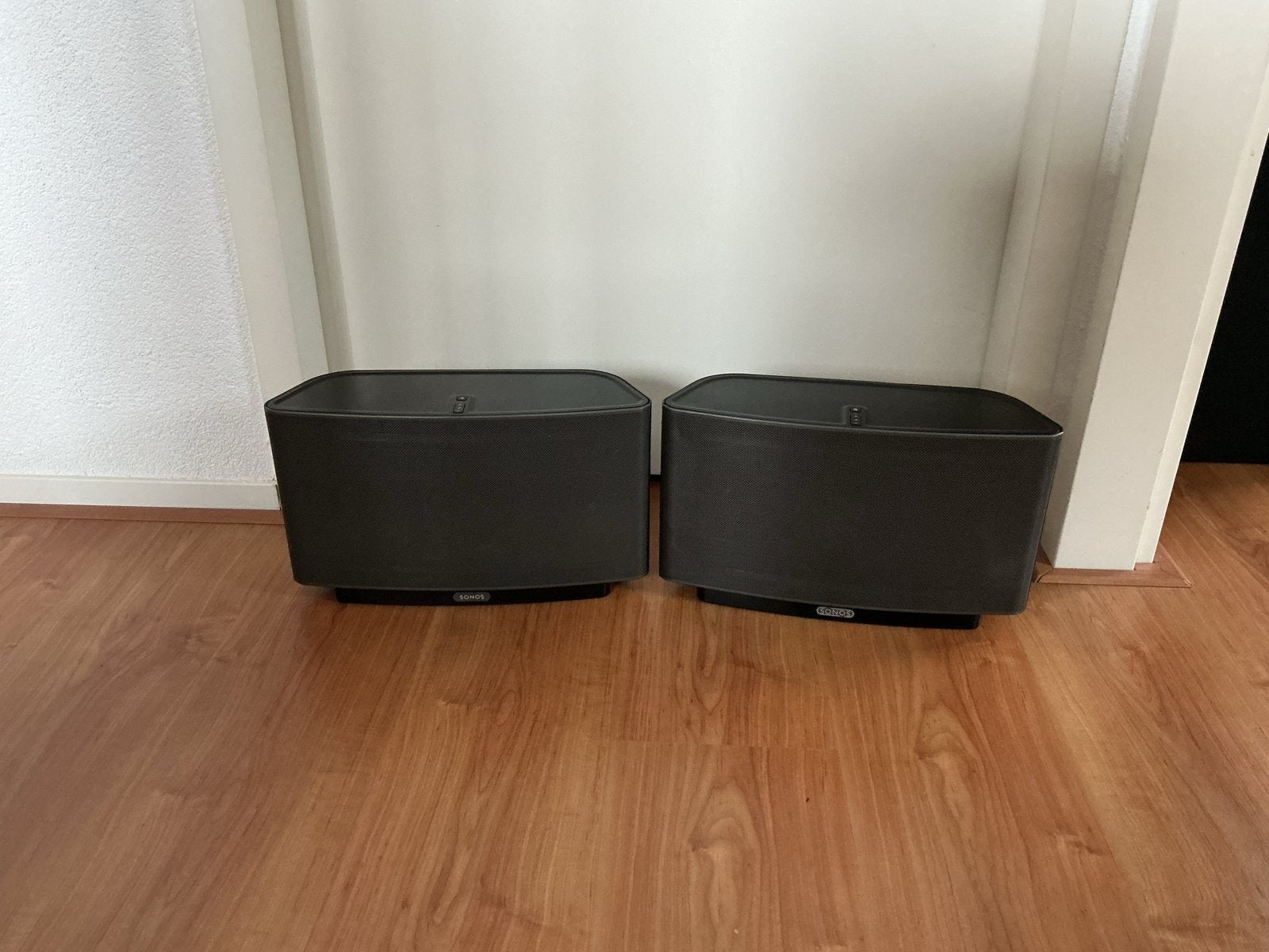 2x Sonos Play:5 Gen 1 Zwart voor S1 App met netsnoeren, Audio, Tv en Foto, Gebruikt, WiFi, Ophalen of Verzenden, Sonos