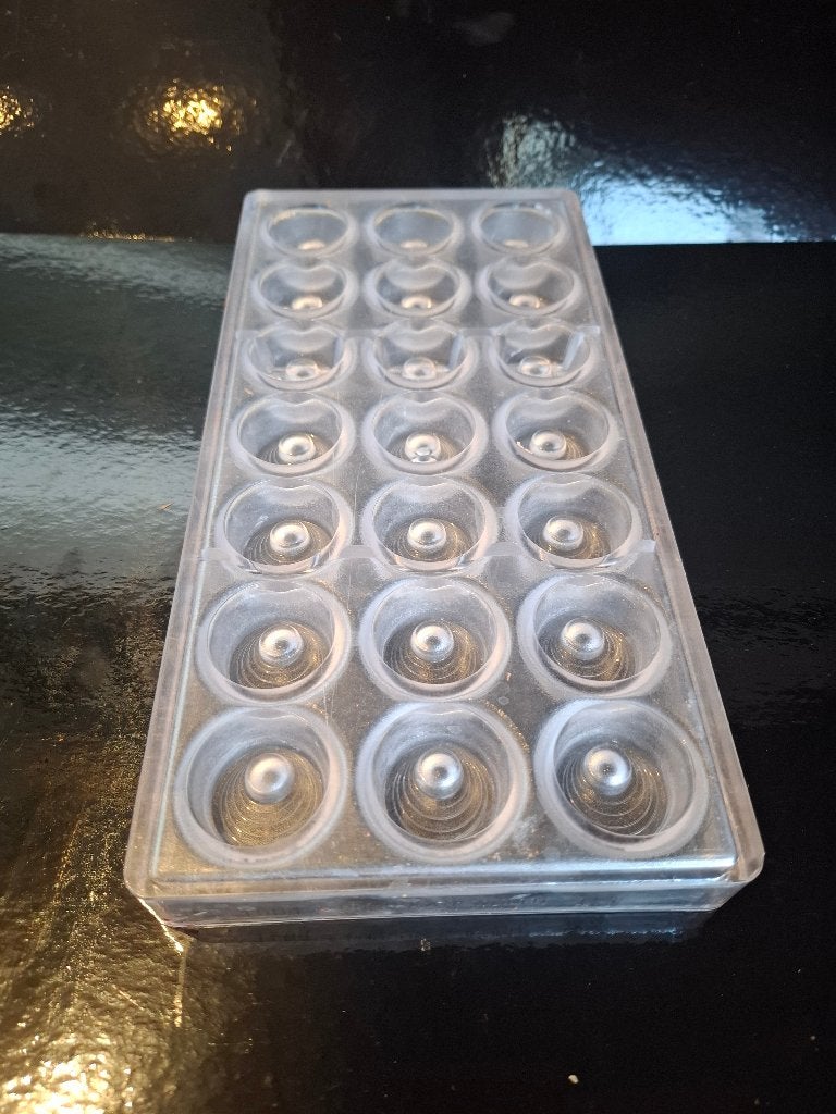 Bonbon mallen, Overige typen, Ophalen of Verzenden, Zo goed als nieuw, Wit