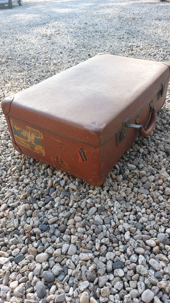 Mooie oude koffer, Antiek en Kunst, Curiosa en Brocante, Ophalen
