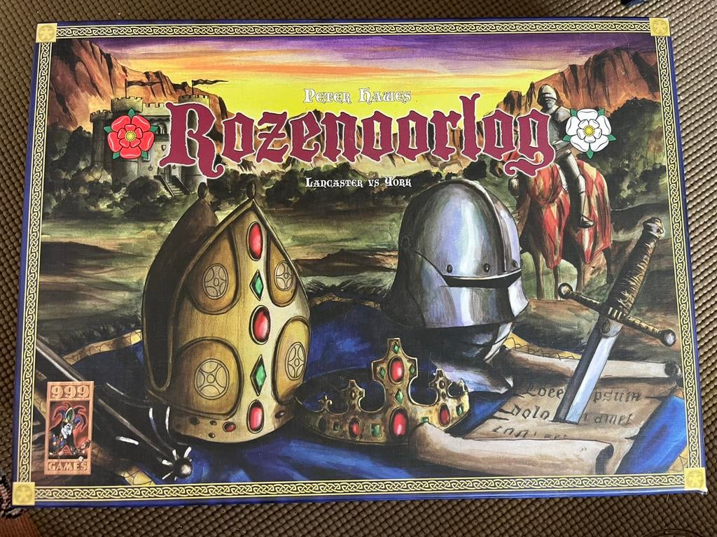 Rozenoorlog bordspel, Ophalen of Verzenden, Gebruikt