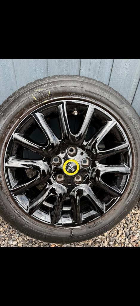 Velgen en banden MINI COOPER, Porsche Cayenne en Panamera, 18 inch, Banden en Velgen, Personenwagen, Gebruikt