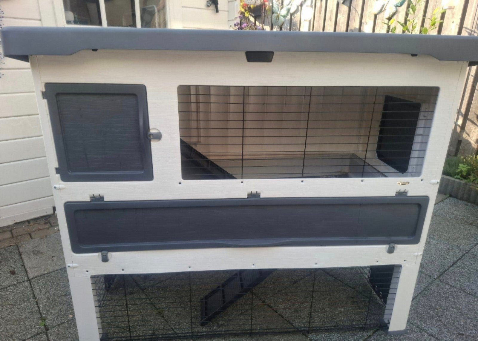 Ferplast Konijnenhok 125x61x100 cm Compleet, Dieren en Toebehoren, Ophalen, 90 cm of meer, Konijn, Hok