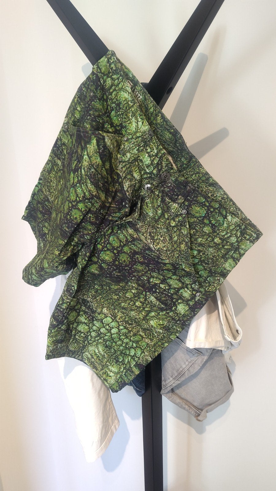 G-Star RAW 5622 3D Tapered Slangenprint Shorts, Maat 48/50 (M), Ophalen of Verzenden, Zo goed als nieuw, Groen