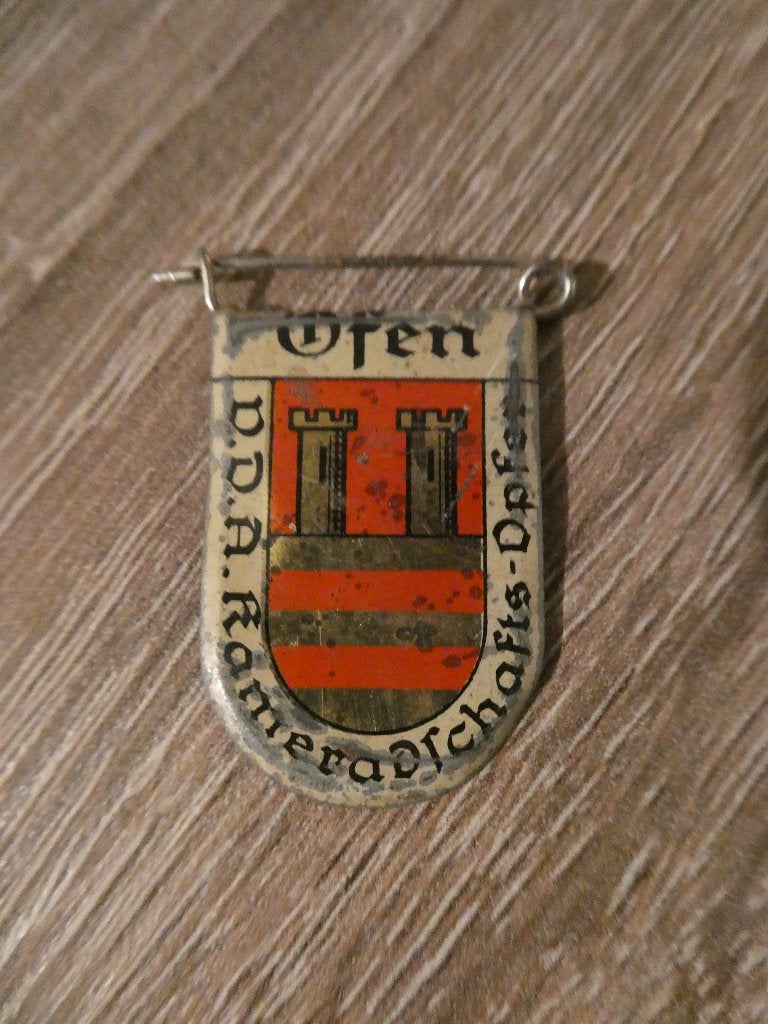 Volksbund für das Deutschtum im Ausland 1934, Ofen., Ophalen of Verzenden, Overige soorten, Duitsland, Embleem of Badge