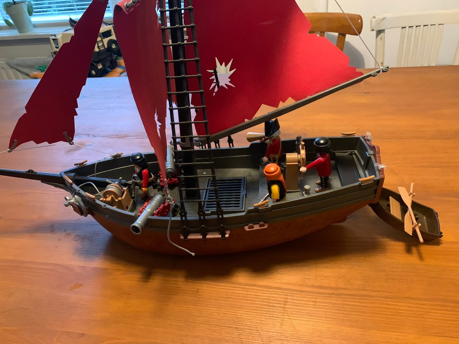Playmobil piratenschip 3174, Ophalen of Verzenden, Gebruikt