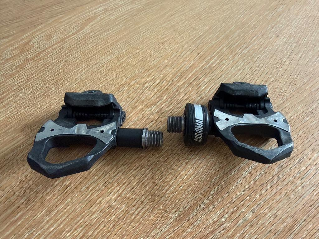 Favero uno powermeter pedalen, Ophalen, Gebruikt, Racefiets, Crankstel of Pedalen