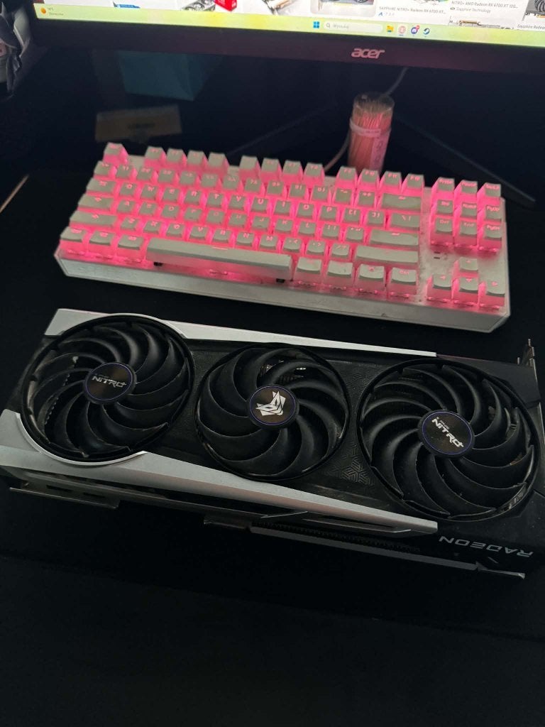 Sapphire Radeon RX 6700 XT NITRO+ 12GB, Computers en Software, Ophalen, Gebruikt, AMD, GDDR6