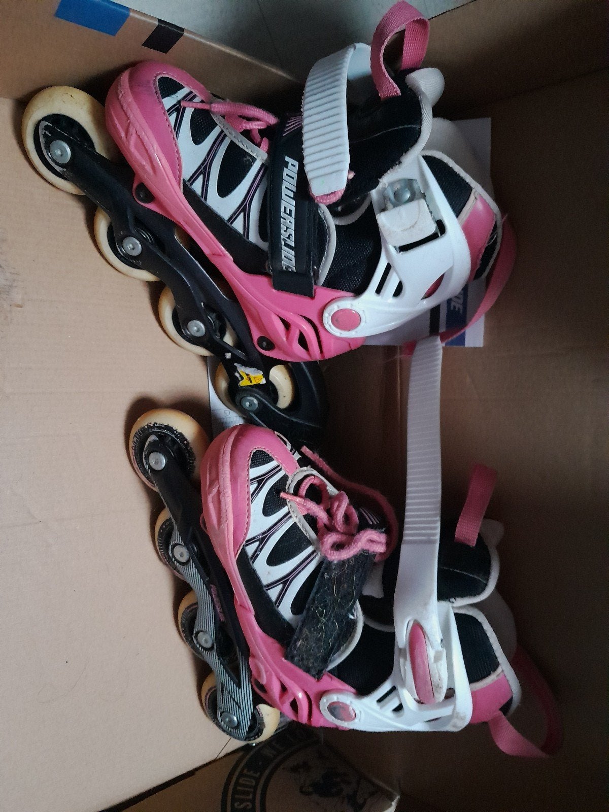 Powerslide Orbit Kids Skates Combo Set Meisjes Maat 27-30, Ophalen, Verstelbaar, Gebruikt