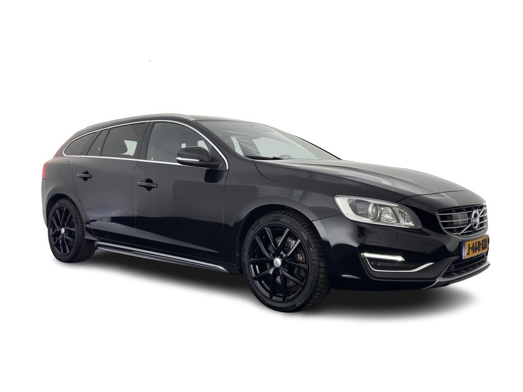 Volvo V60 2.4 D5 Twin Engine Summum Aut. *LEATHER | ADAPTIVE, 53 km, Zwart, Vierwielaandrijving, 1880 kg