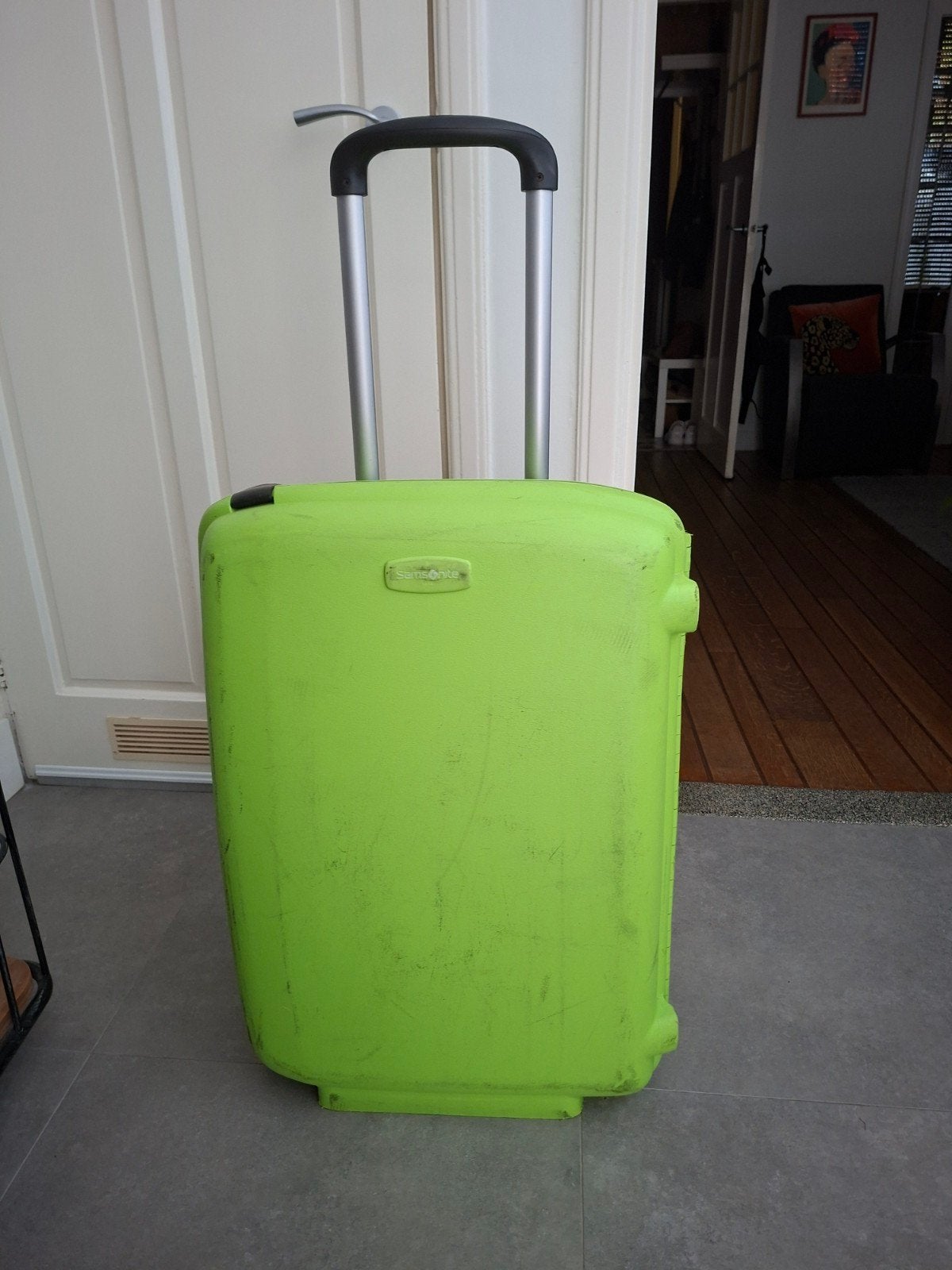 Samsonite koffer, Sieraden, Tassen en Uiterlijk, Koffers, Gebruikt, Hard kunststof, 70 cm of meer, Wieltjes