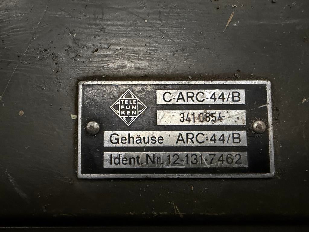 Arc-44 radio, Ophalen, Gebruikt