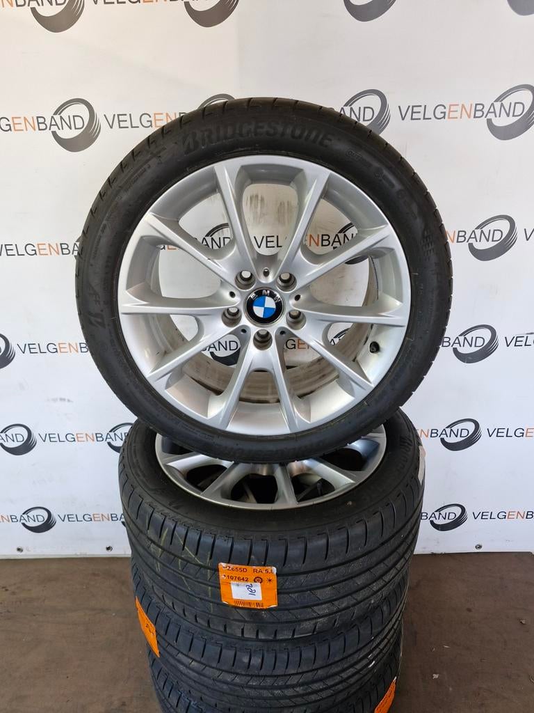 Zomerset breedset bmw 3 serie F30 F31 225 45 18 255 40 18, 18 inch, Gebruikt, Banden en Velgen, Bmw