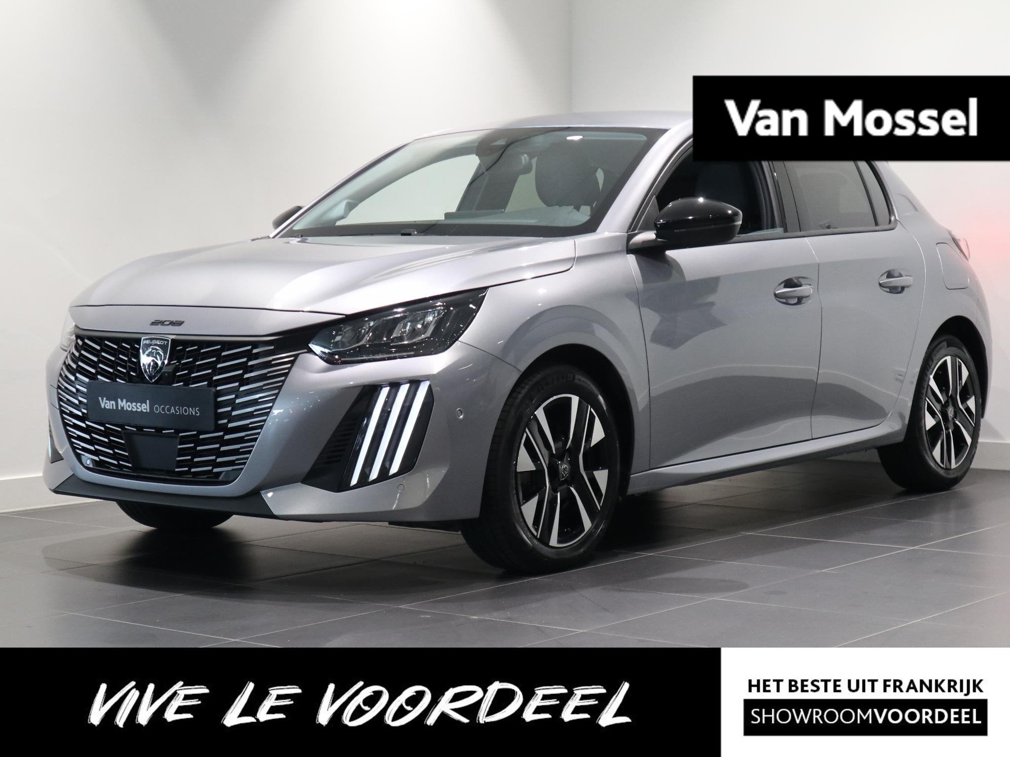 Peugeot 208 Allure - CAMERA VOOR EN ACHTER - DRAADLOZE APPLE, Auto's, Voorwielaandrijving, 101 pk, Gebruikt, Euro 6