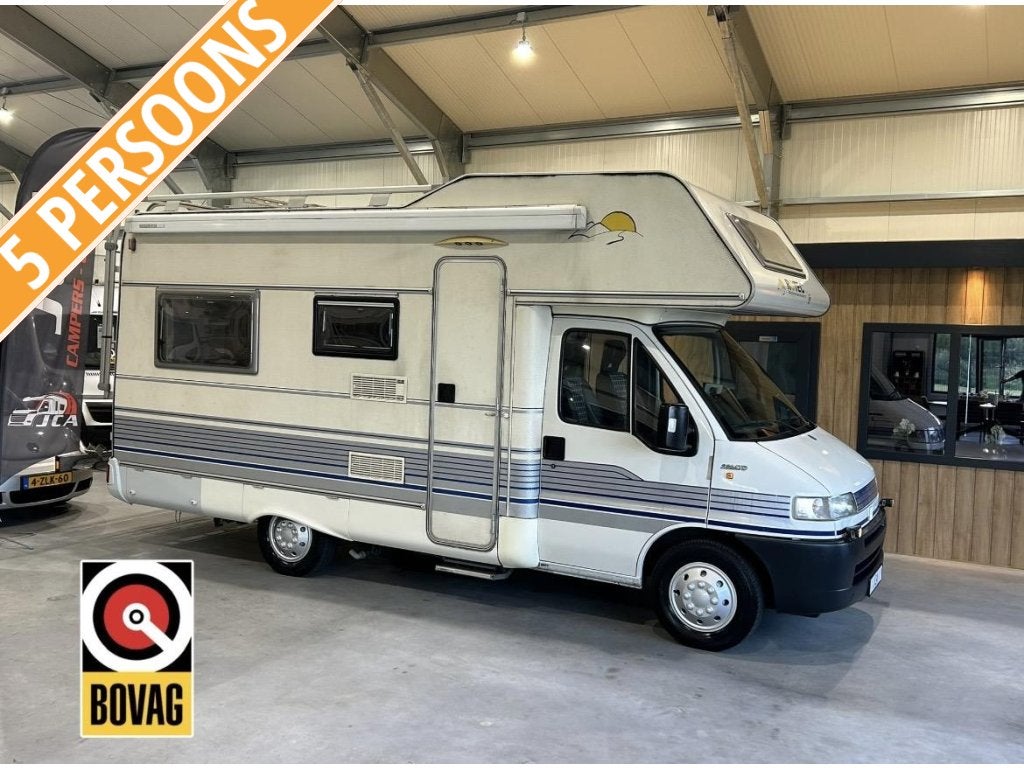 TEC Rotec 599 5-Persoons Fiat Ducato 2.8idTD 1999, Fiat, Bedrijf, Luifel, 5 tot 6 meter