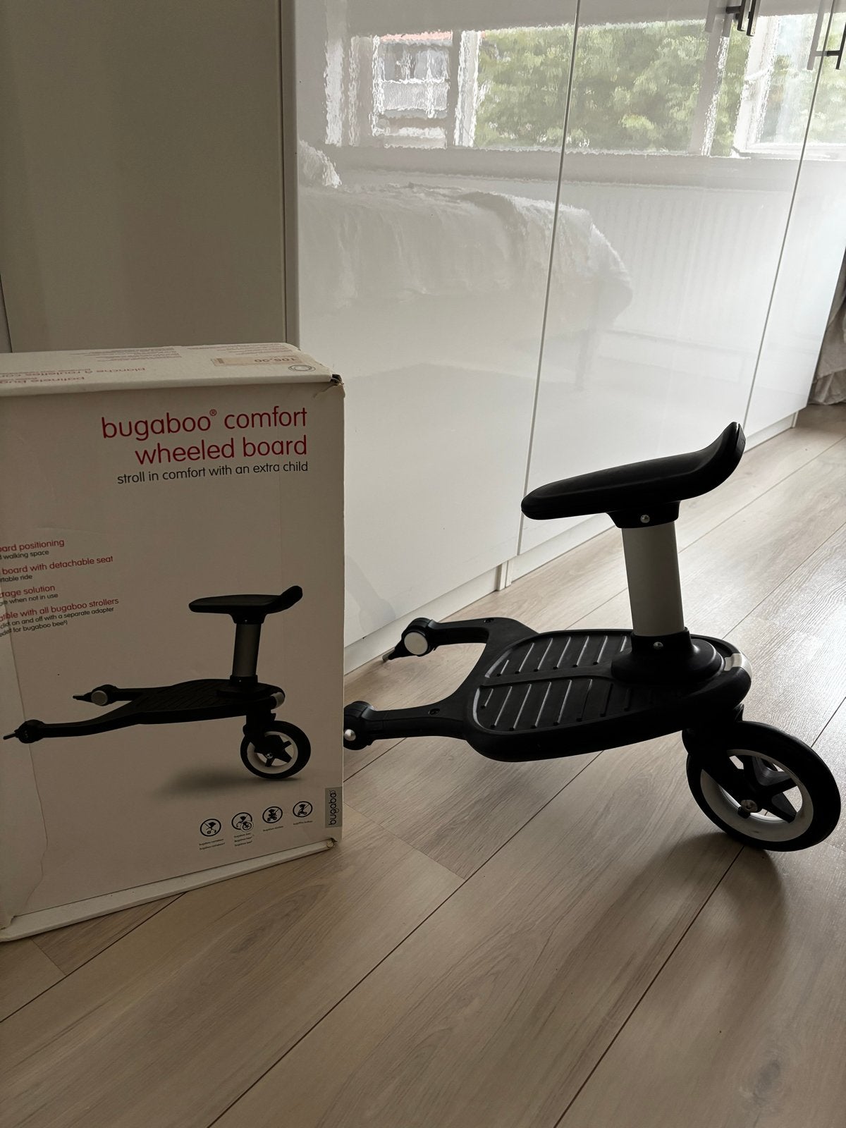 Bugaboo Comfort Meerijdplankje met Zitje, Ophalen of Verzenden, Zo goed als nieuw, Bugaboo