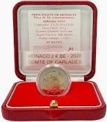 2 Euro Monaco 2025 PROOF - Comté de Carladés, Verzenden, Monaco, 2 euro, Losse munt