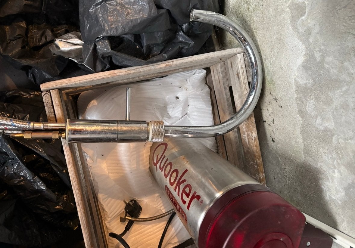 Quooker PRO3-VAQ boiler met kokendwaterkraan, Ophalen, Gebruikt