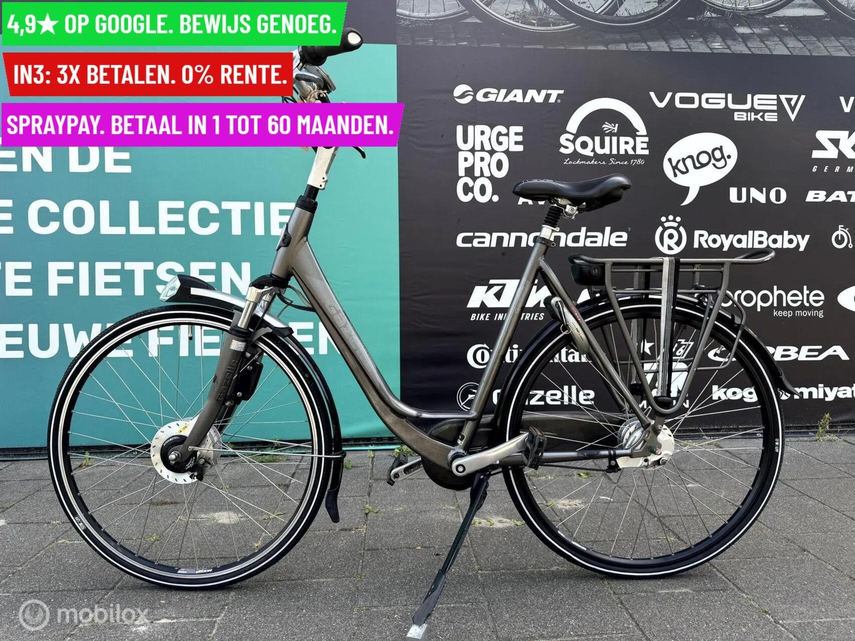 E-bike Gazelle Orange Xtra 28"/57cm- Garantie/Levering, 9713 Bv Groningen, Gebruikt, Gazelle, Facebikenl@gmail.com