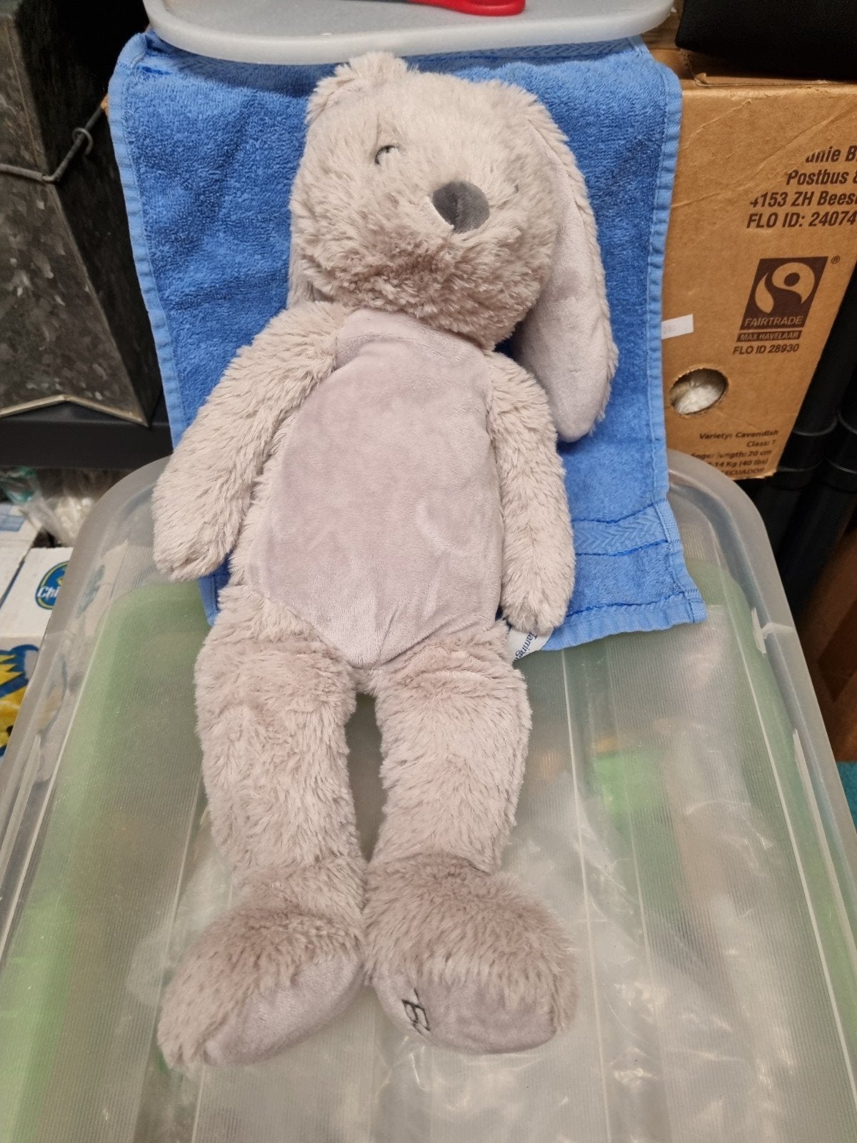 Bambino knuffel konijn nr 43, Ophalen of Verzenden, Zo goed als nieuw, Konijn