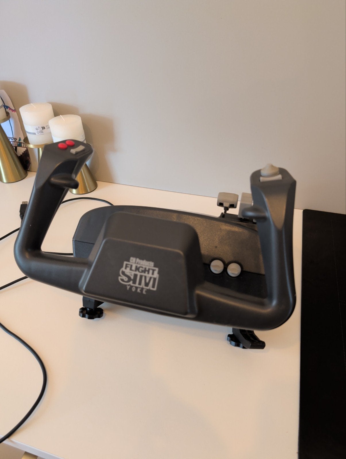 CH Products Flight Sim Yoke voor MSFS - Gebruikt, Ophalen of Verzenden, Gebruikt, Simulatie