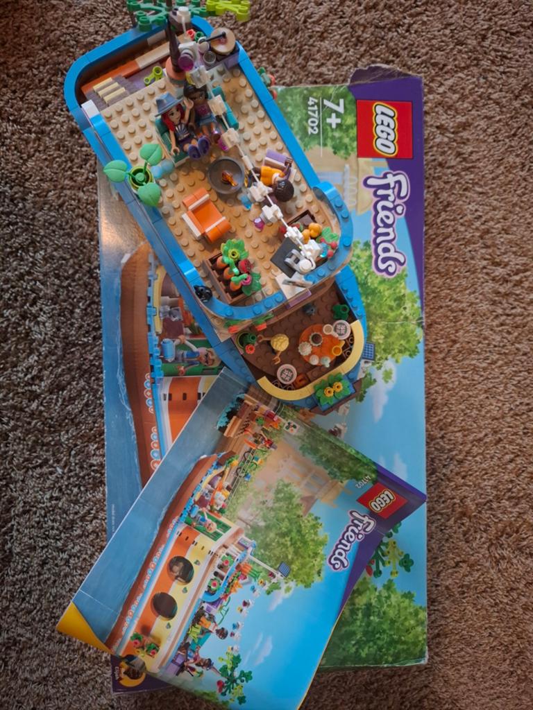 LEGO Friends Woonboot 41702 - Zo goed als nieuw, Lego, Friends, Ophalen of Verzenden, Zo goed als nieuw