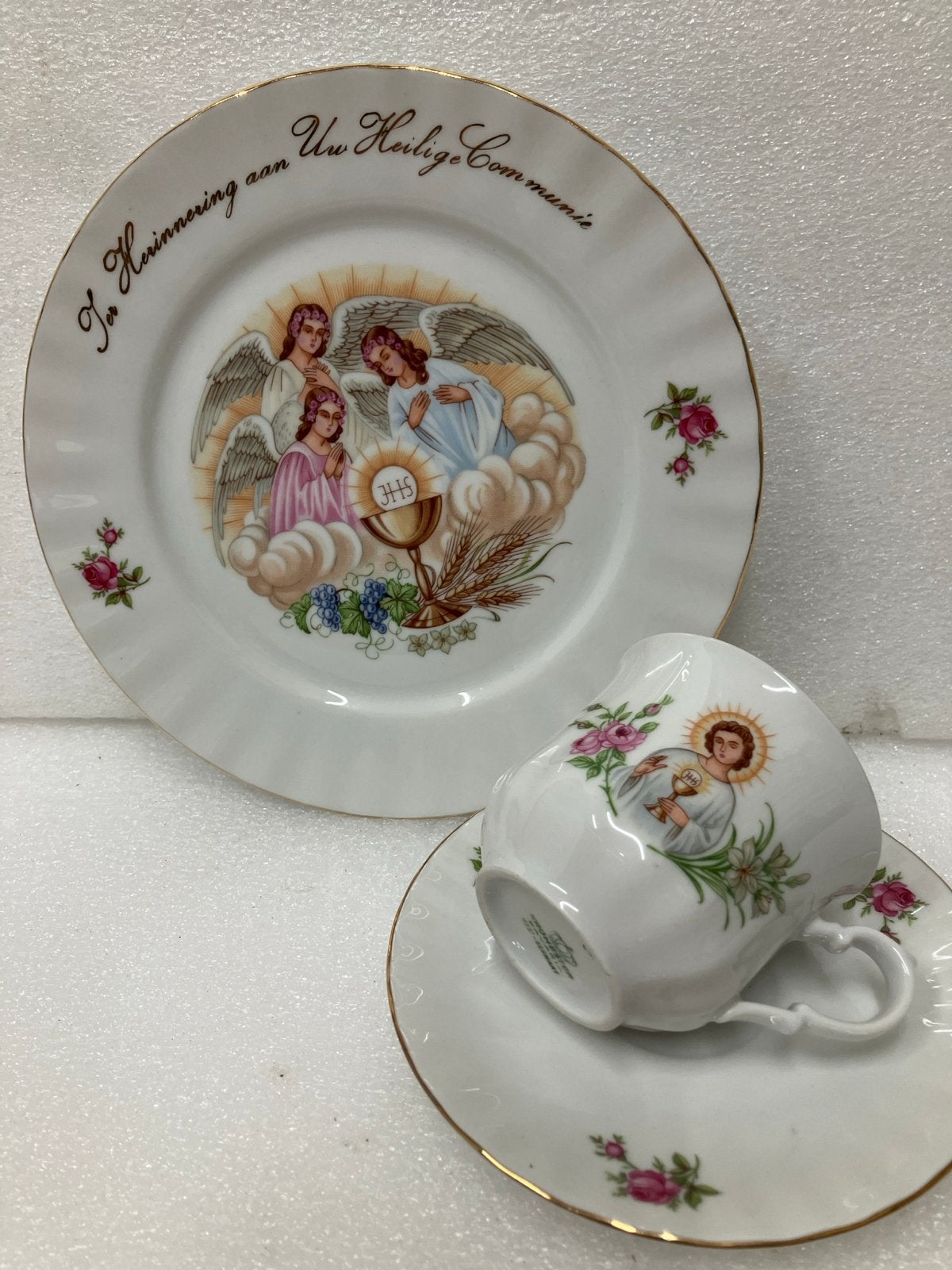 Vintage Heilige Communie Ontbijt Set - Kronester Bavaria, Ophalen of Verzenden