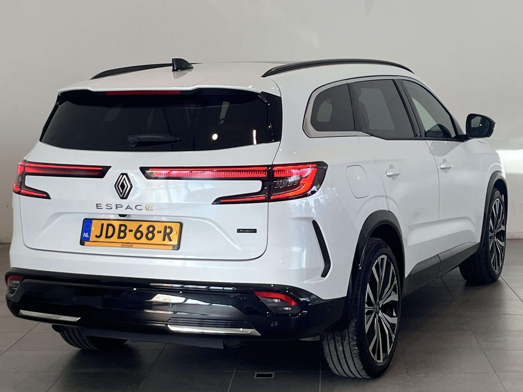 Renault Espace 1.2 E-Tech Full Hybrid 200 Iconic 5p. | Matri, Auto's, Gebruikt, 1199 cc, Wit, Origineel Nederlands