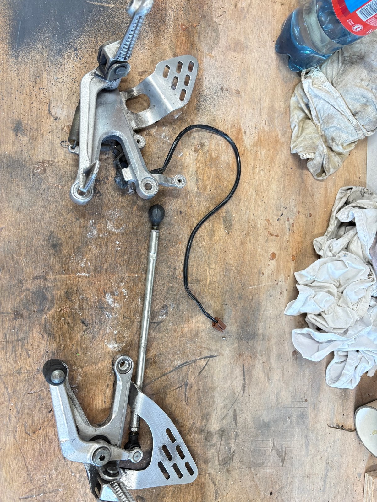 Originele Rem Schakelset Yamaha R6 2003-2005, Ophalen of Verzenden, Gebruikt