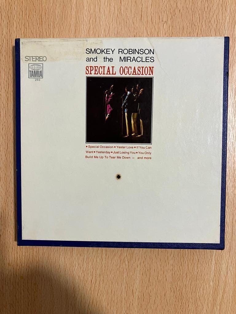 4 track band ampex origineel Smokey Robinson, Ophalen of Verzenden, Bandrecorder, Met banden