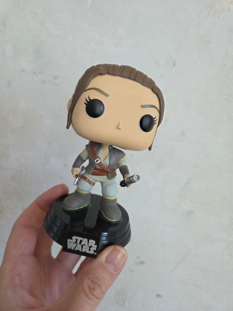Star Wars Rey Funko Pop nr 114, Ophalen of Verzenden, Zo goed als nieuw, Actiefiguurtje