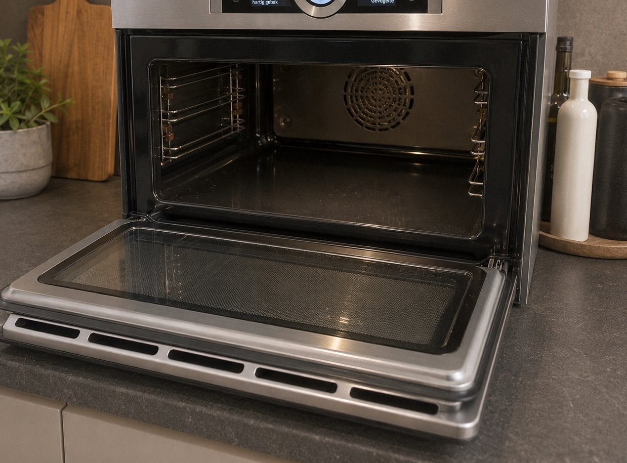 Bosch combi oven magnetron, Ophalen, Combimagnetron, Zo goed als nieuw, Inbouw