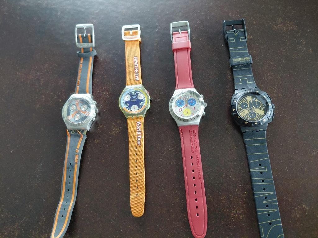 Swatch horloges, Ophalen, Kunststof, Gebruikt, Polshorloge