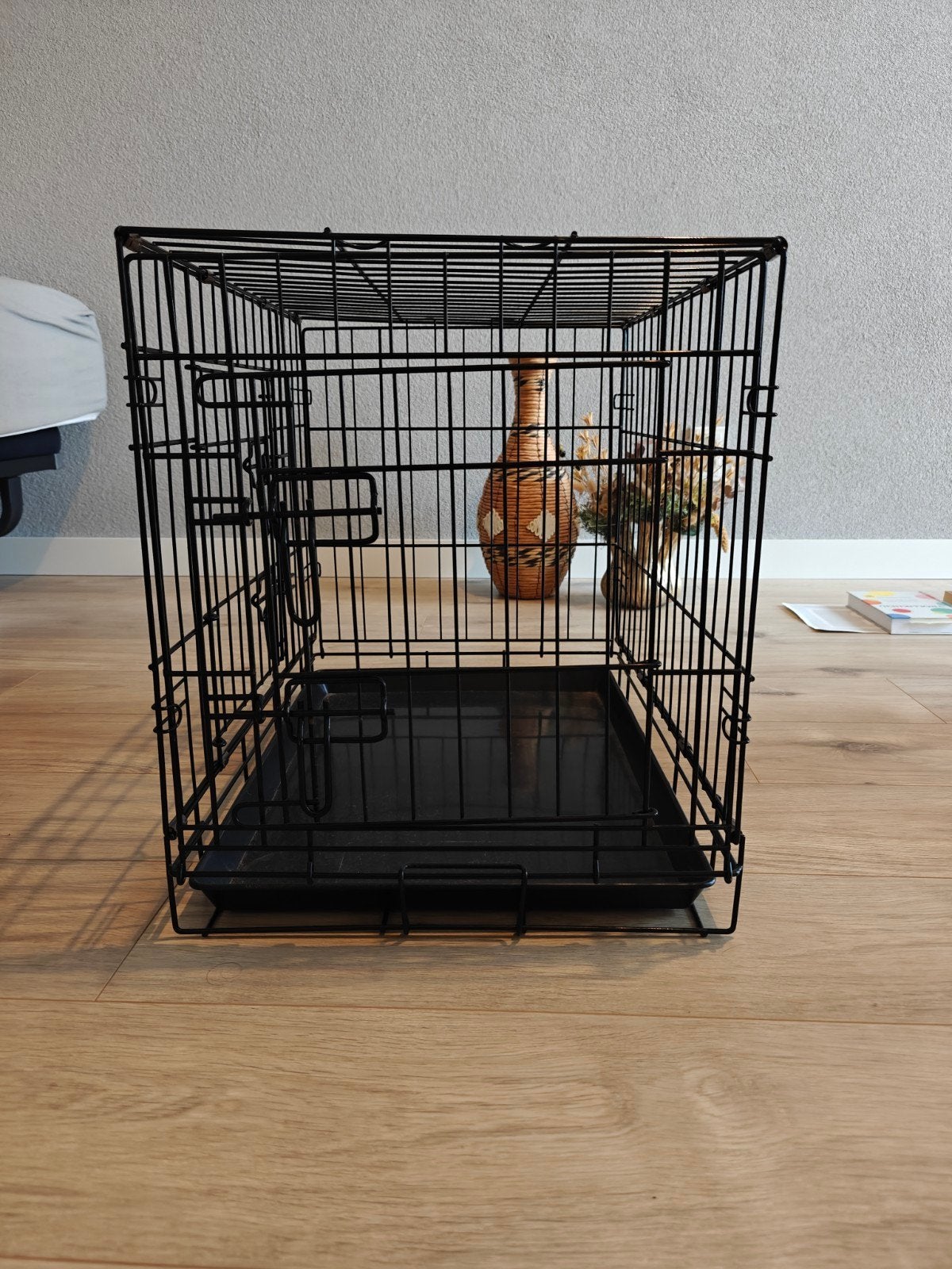 Hondenbench, kleine honden, Dieren en Toebehoren, Hondenhokken, Ophalen, Zo goed als nieuw, Minder dan 75 cm, Minder dan 65 cm