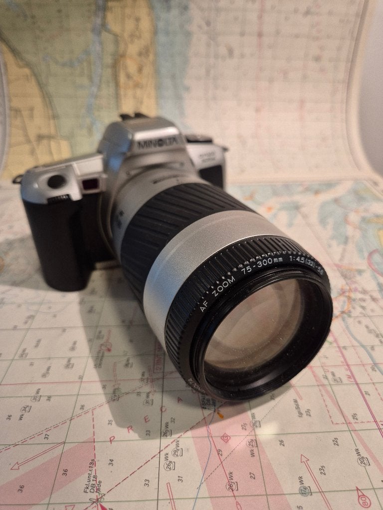 Minolta  DYNAX 505 si analoge camera, Ophalen of Verzenden, Zo goed als nieuw, Spiegelreflex, Minolta